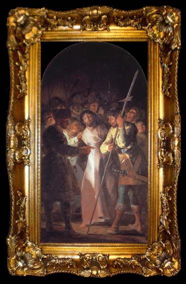 framed  Francisco Goya Taking of Christ, ta009-2